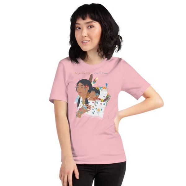 unisex staple t shirt pink front 63017f0f91b49