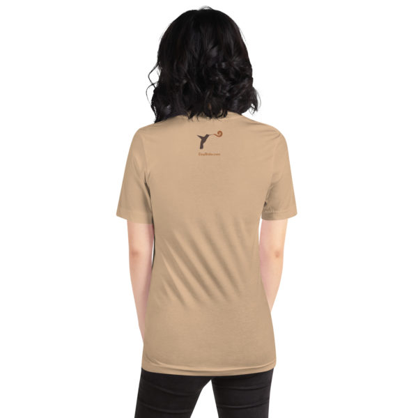 unisex staple t shirt tan back 63017f0f9070e