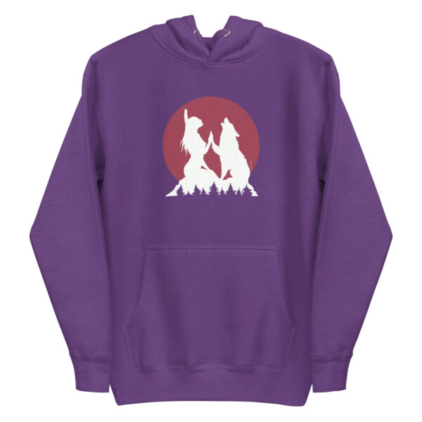 unisex premium hoodie purple front 65b4768193f86