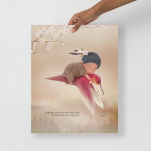 When You Love and Trust the Land … | Poster Print