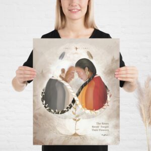 The Roots Never Forget Their Flowers | Poster Print