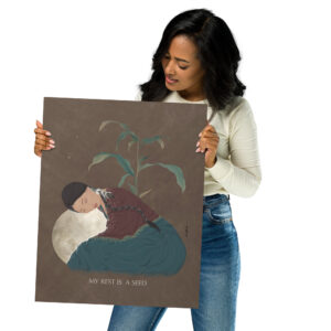 My Rest Is A Seed [titled] | Poster Print