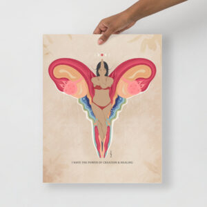 I have the power of creation & healing | Poster Print